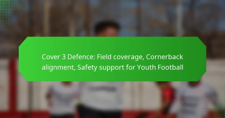 Cover 3 Defence: Field coverage, Cornerback alignment, Safety support for Youth Football