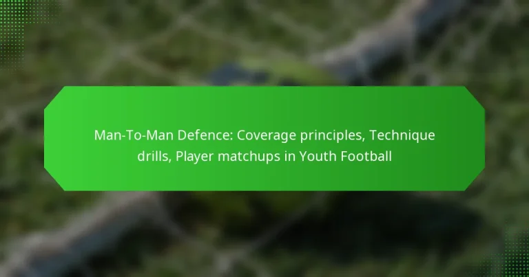 Man-To-Man Defence: Coverage principles, Technique drills, Player matchups in Youth Football
